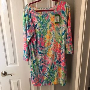 Lilly Pulitzer Marlowe dress XL sparkling sands